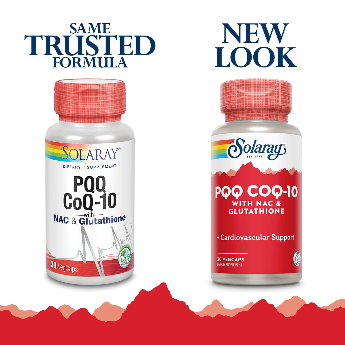 Solaray PQQ CoQ10 Heart Health Support - 30 Vegetarian Capsules - image 2