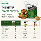 NURTIVE Walnut Protein Powder - Plant-Based - 20 Servings - image 9