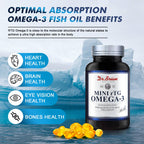 DR.BRIAN ROETTGER Dr. Brian Fish Oil Supplement Omega-3 - 130 Softgels - image 2