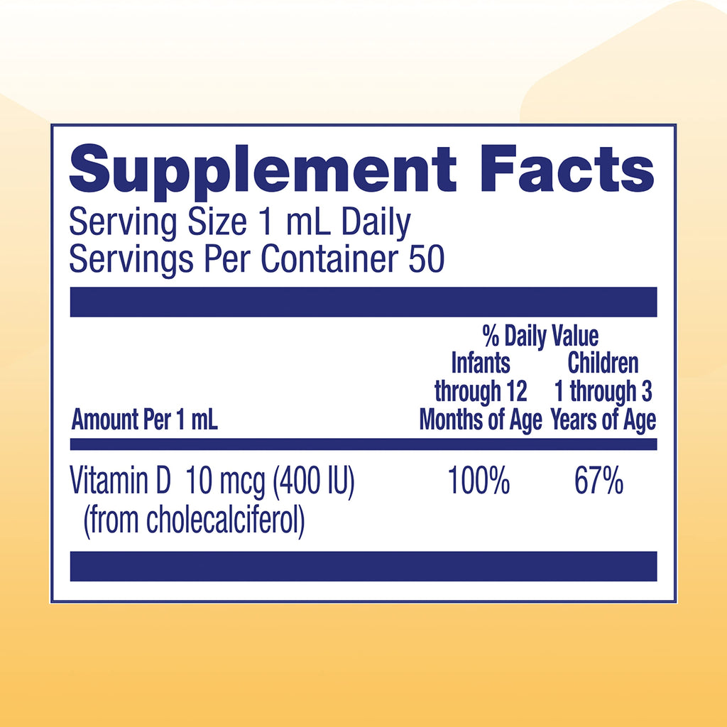 Enfamil D-Vi-Sol Vitamin D Supplement Drops - Pack of 5 - image 8