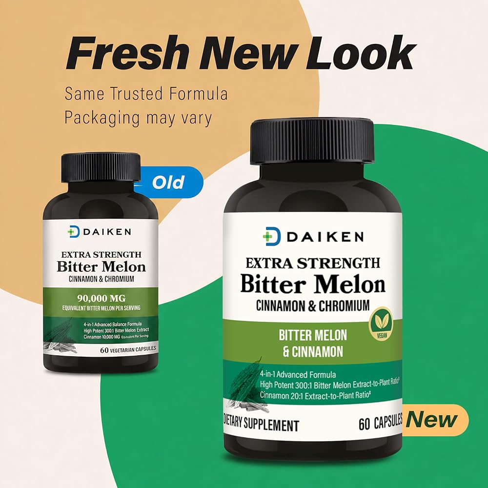 DAIKEN Bitter Melon, 60 Capsules