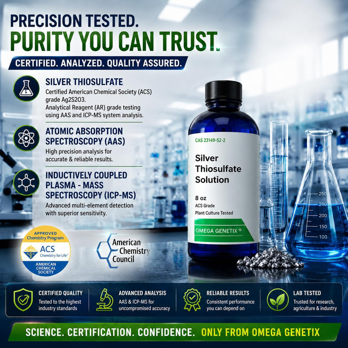 Omega Genetix Silver Thiosulfate Solution - 2 Fl Oz - image 3