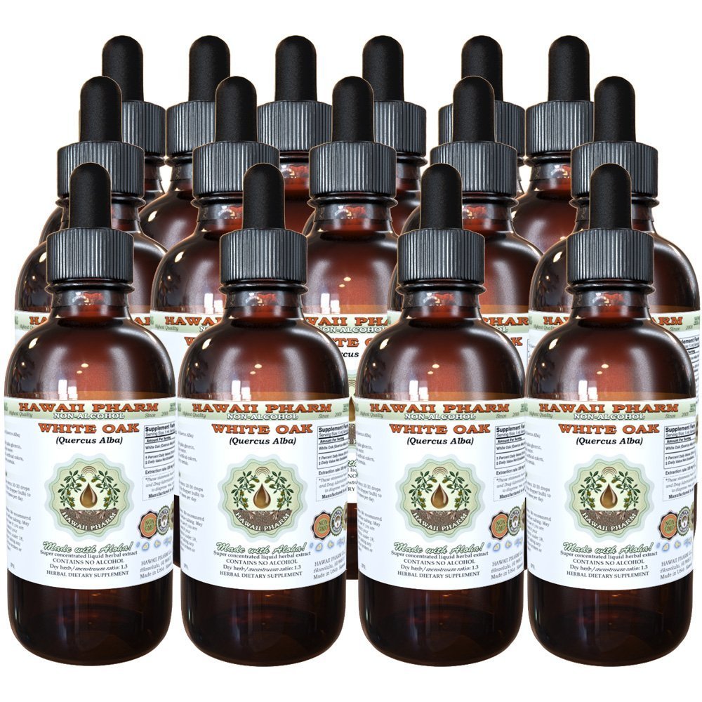 Hawaii Pharm White Oak (Quercus alba) Bark Alcohol-Free Extract