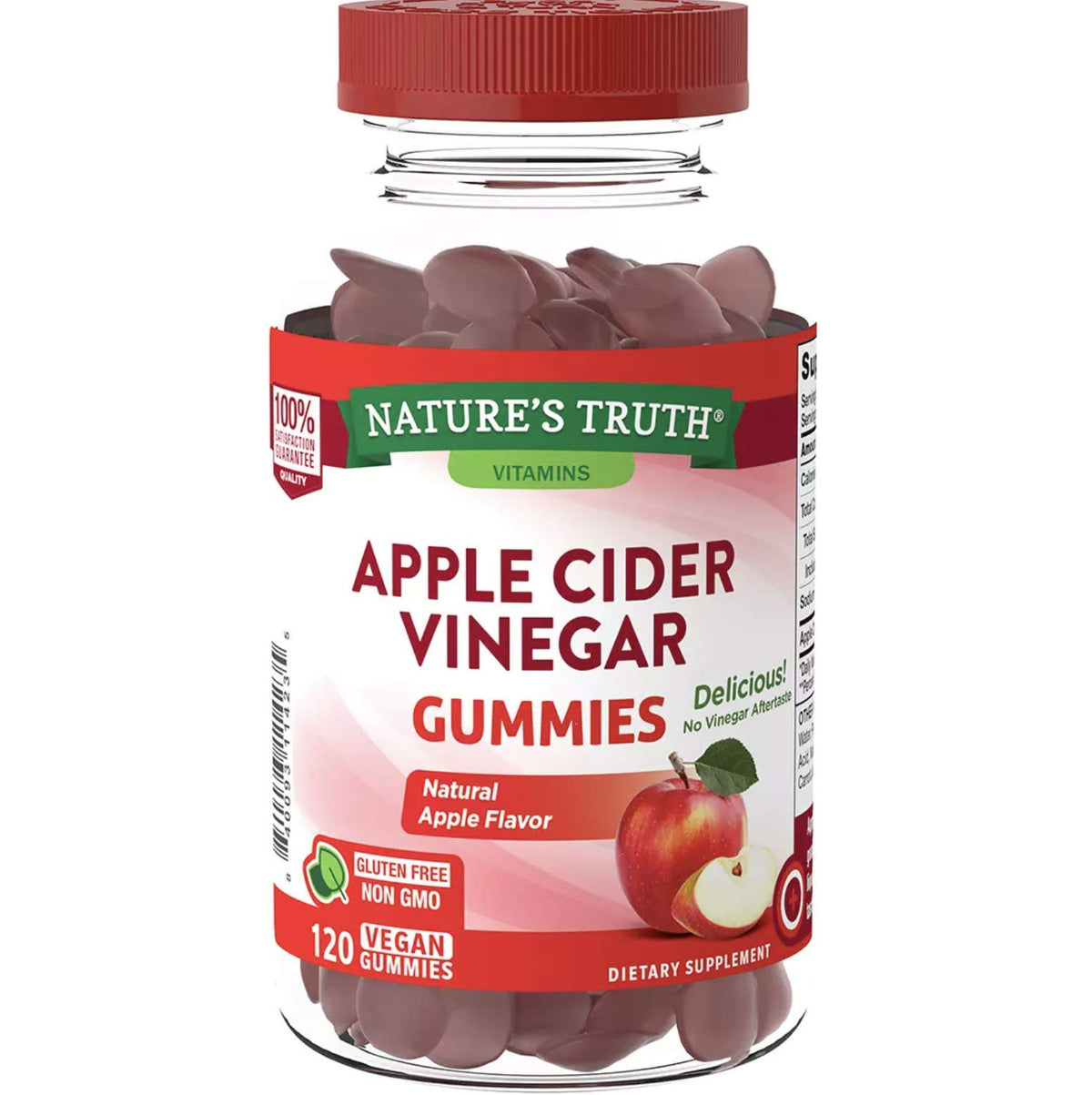 Nature's Truth Apple Cider Vinegar Gummies - 120 Count