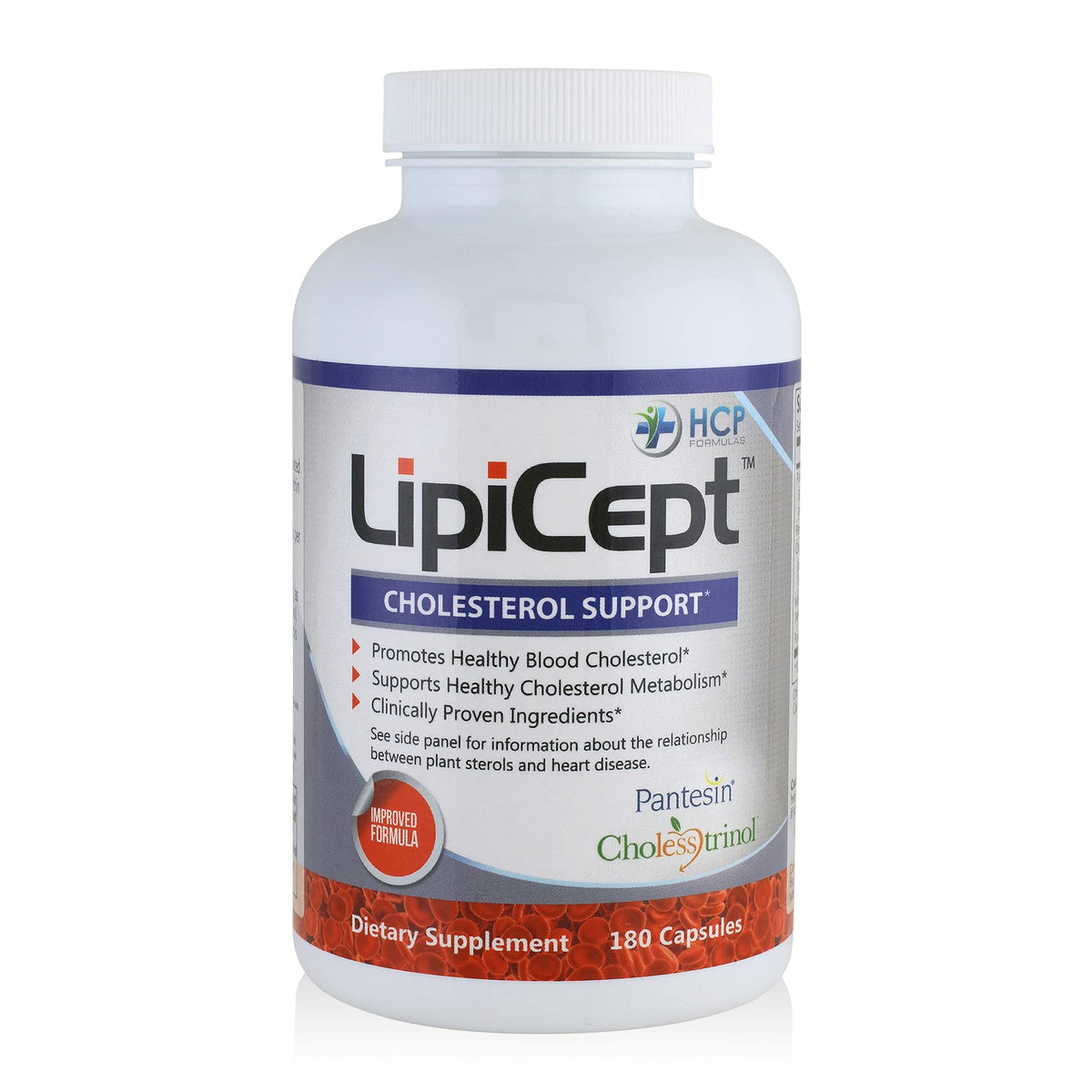 HCP Formulas - LipiCept - Natural Cholesterol Support Formula