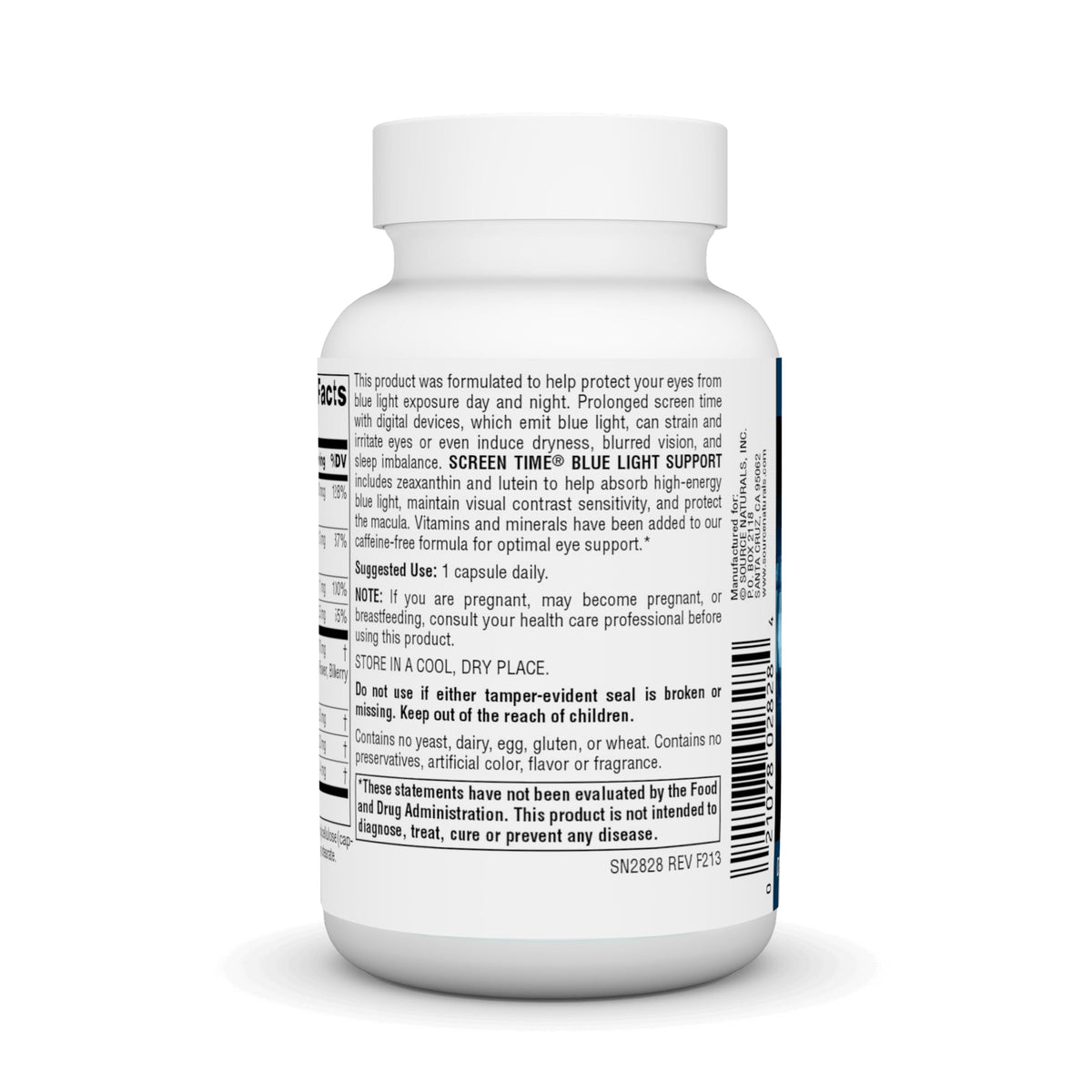 Source Naturals Screen Time Blue Light Support - 60 Vegetarian Capsules - image 3