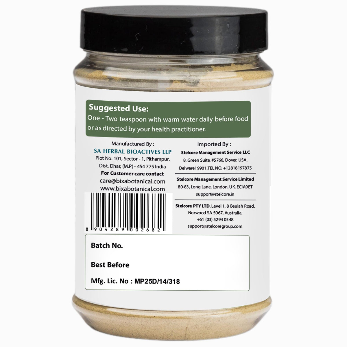 bixa BOTANICAL Salacia Root Powder - 200 Grams - image 5