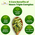 Organic Veda Neem Capsules Triple Complex for Skin & Immune Support - image 8