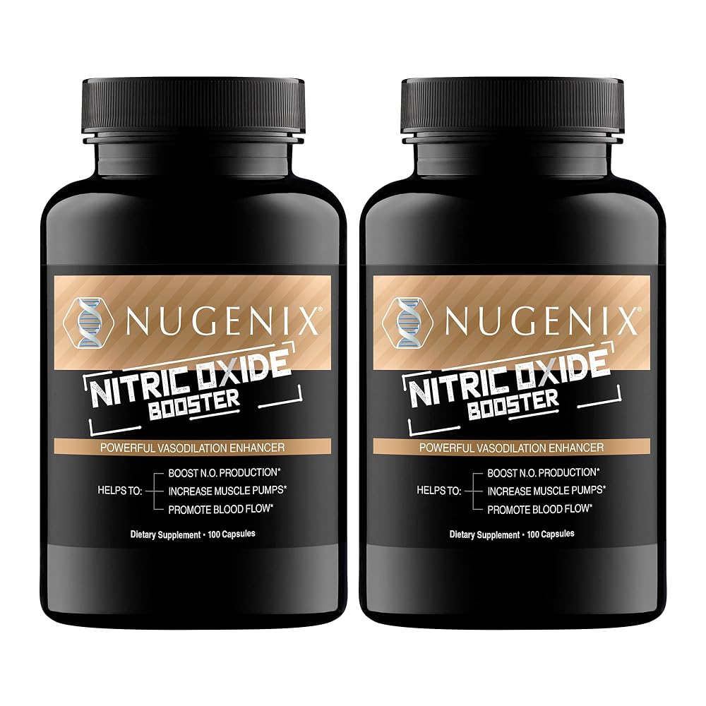 Nugenix Nitric Oxide Booster Supplement - 200 Capsules