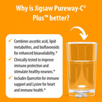 Jigsaw Health Pureway-C Plus Vitamin C with L-Lysine - 120 Capsules - image 6