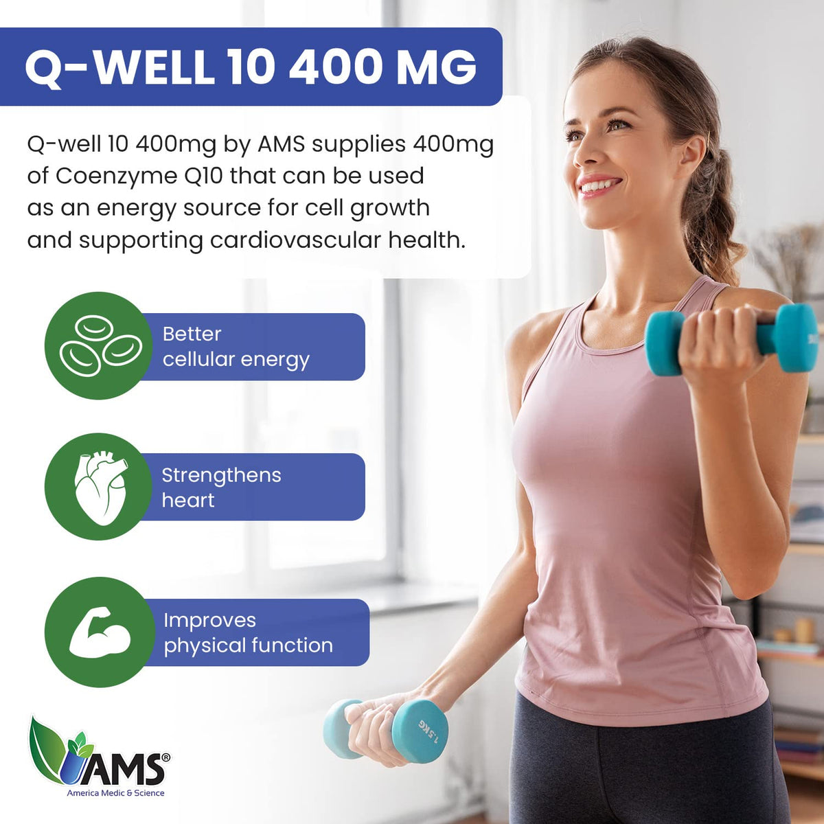 America Medic & Science Q-Well-10 (60 Pieces)