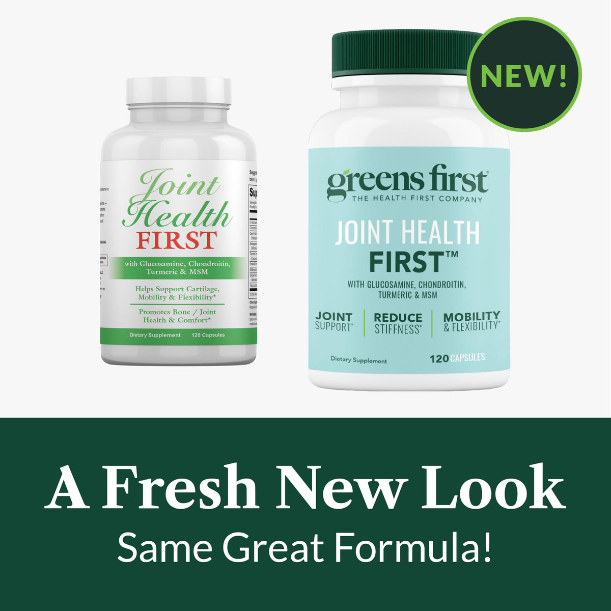 Greens First Joint Health First Natural Support - 120 Softgels - image 5