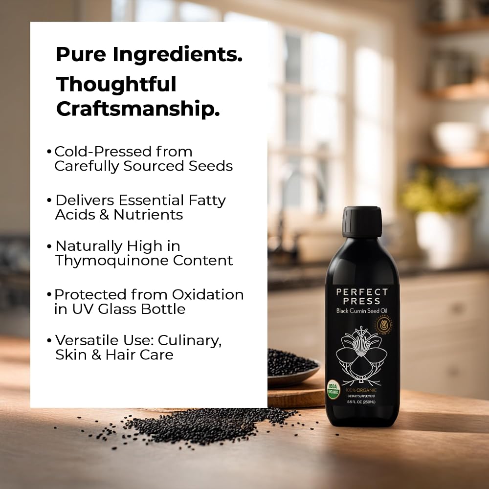 Perfect Press Black Cumin Oil - 8.5 fl oz - image 4