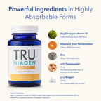 TRU NIAGEN Immune Support Supplement with Vitamin D3 - 30 Capsules - image 2