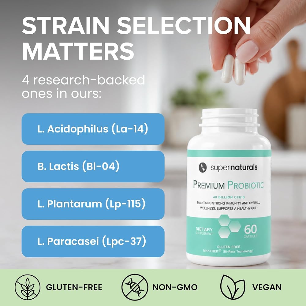 JLM Nutritionals Probiotics 40 Billion CFU Digestive Health - 60 Capsules - image 4