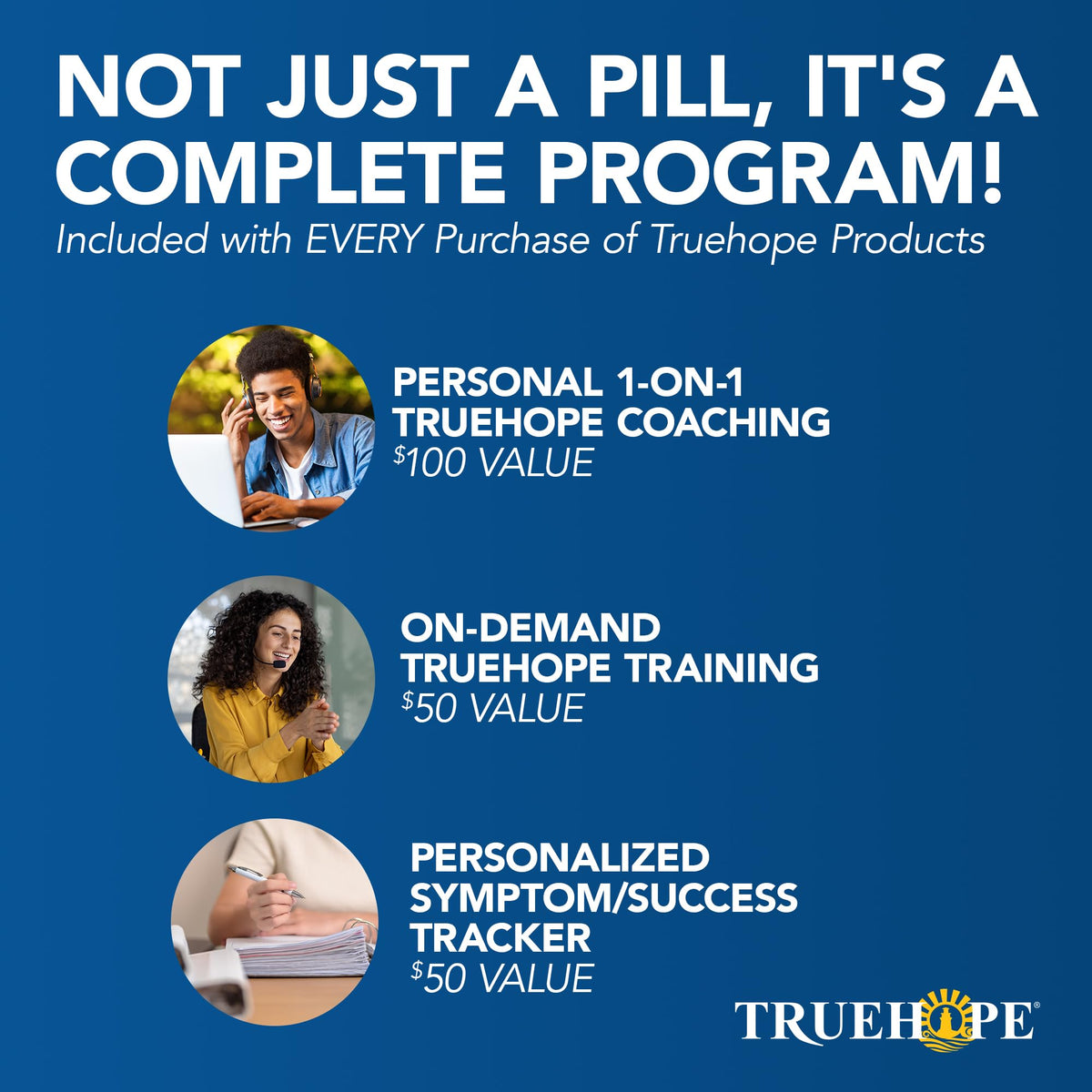 Truehope EMPowerplus Advanced Multivitamin for Mood & Stress - 120 Capsules - image 2
