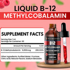 VITBOOST Vitamin B12 Liquid Drops 5000 mcg Energy Support - 60 Servings - image 2