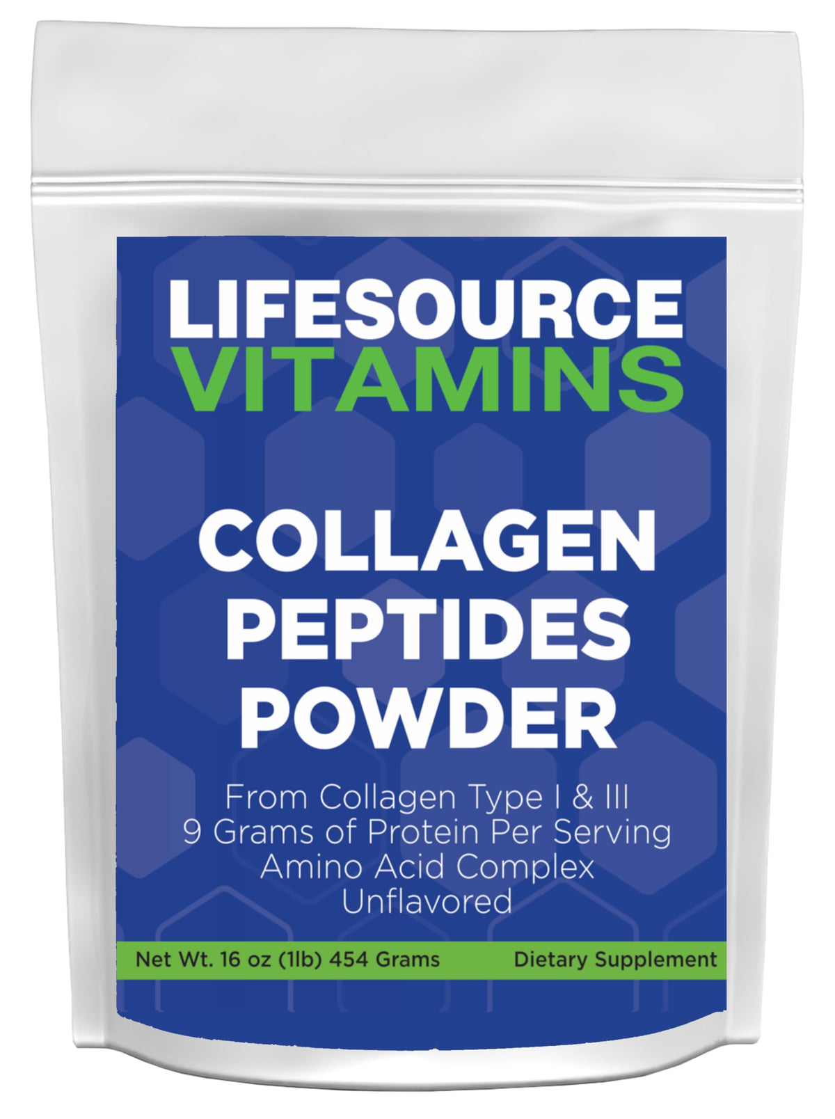 LifeSource Vitamins Collagen Peptides Powder - 45 Servings