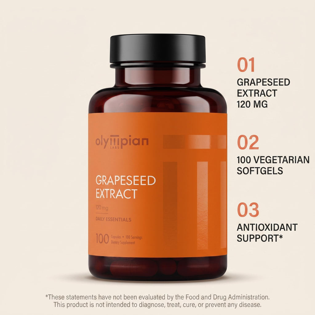 Olympian Labs Grape Seed Extract 400 mg - 100 Capsules - image 3