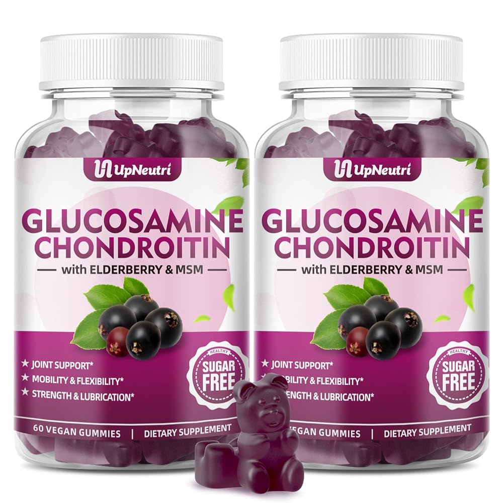 UPNEUTRI Glucosamine Chondroitin Gummies Joint Support - 120 Count