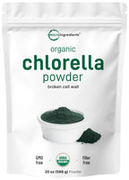 Micro Ingredients Organic Chlorella Powder - 20 Ounces