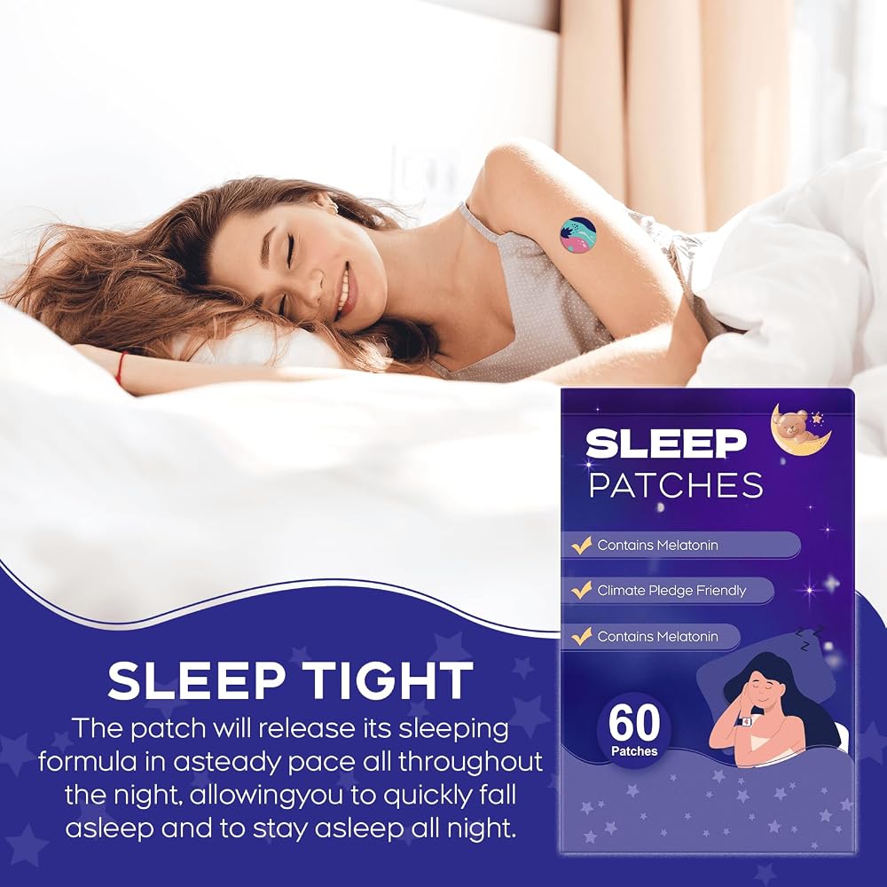 RAAYAM Sleep Patches Natural Plant-Based Support - 60 Pack - image 3