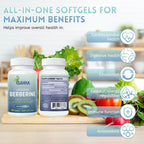 Sahha Liposomal Berberine HCL 1500mg
