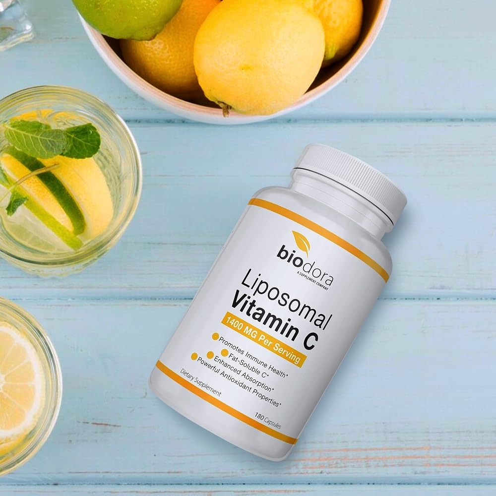 Biodora Liposomal Vitamin C Immune Support - 180 Capsules - image 3