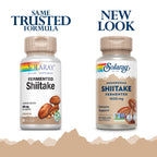 SOLARAY Fermented Shiitake Mushroom 500 mg - 60 Vegetarian Capsules - image 2