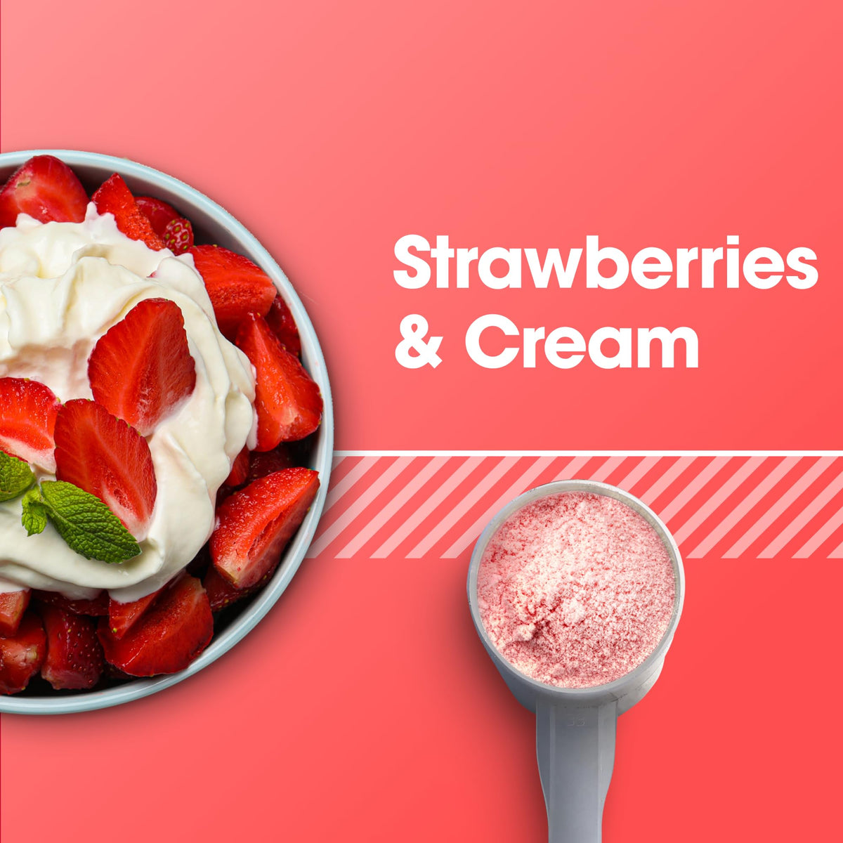 Optimum Nutrition Gold Standard 100% Whey Protein Powder, Strawberries & Cream - image 2
