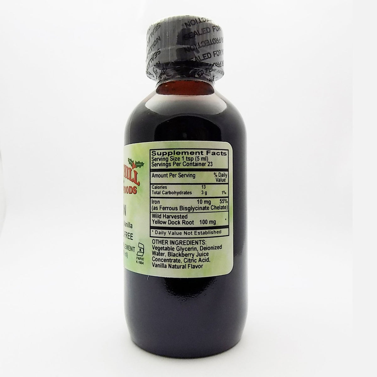 Holly Hill Health Foods Iron Supplement BlackBerry Vanilla - 4 Fl Oz - image 2