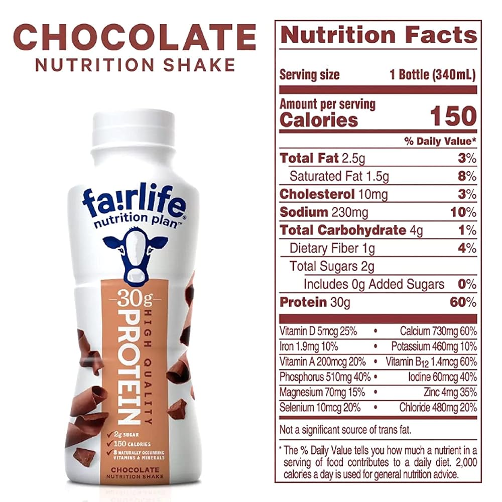 Fairlife Nutrition Plan High Protein Shake Variety Pack - 12 Pack - image 3