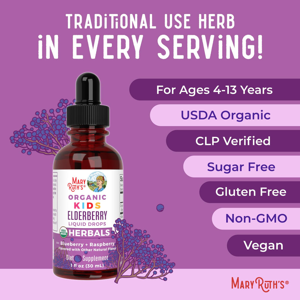 MARYRUTH'S Elderberry Liquid Drops