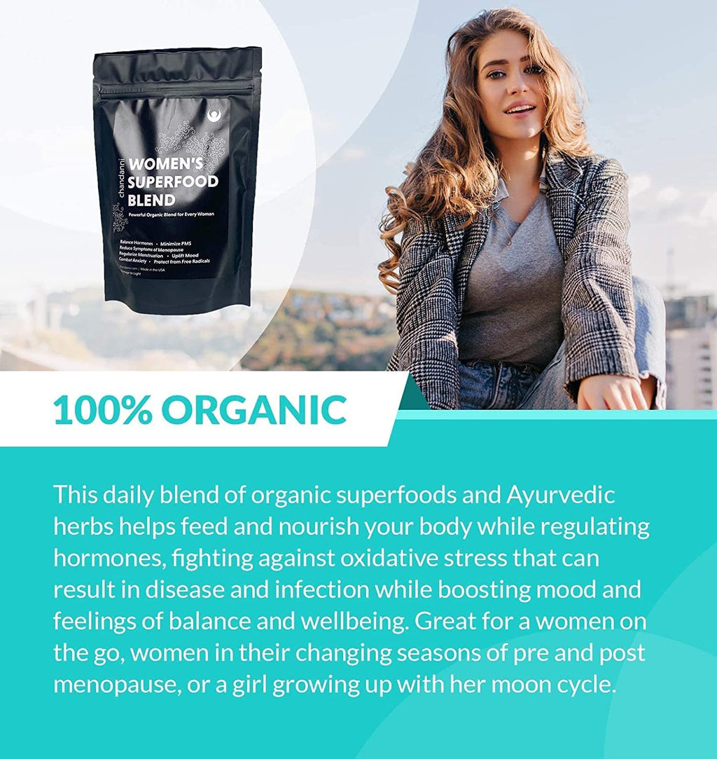 Chandanni Organic Superfood Power Blend Powder - 16 Ounce - image 4
