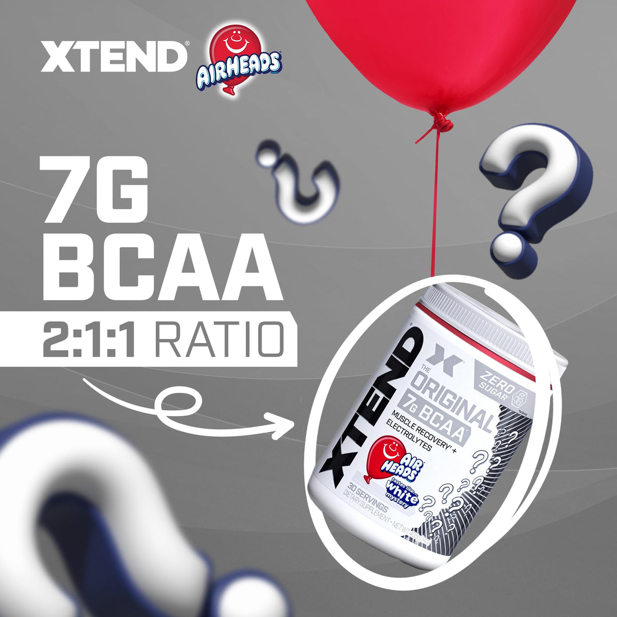 Xtend Original BCAA Powder Airheads Candy - 30 Servings - image 2
