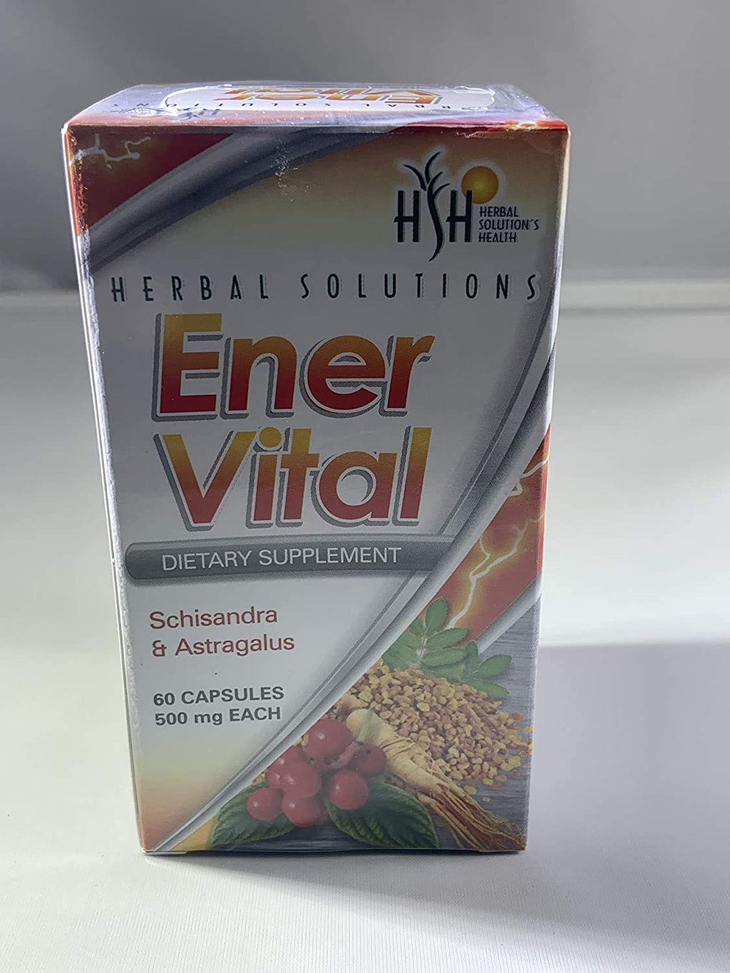 Herbal Solutions Ener Vital Capsules with Schisandra & Astragalus - 60 Capsules - image 5