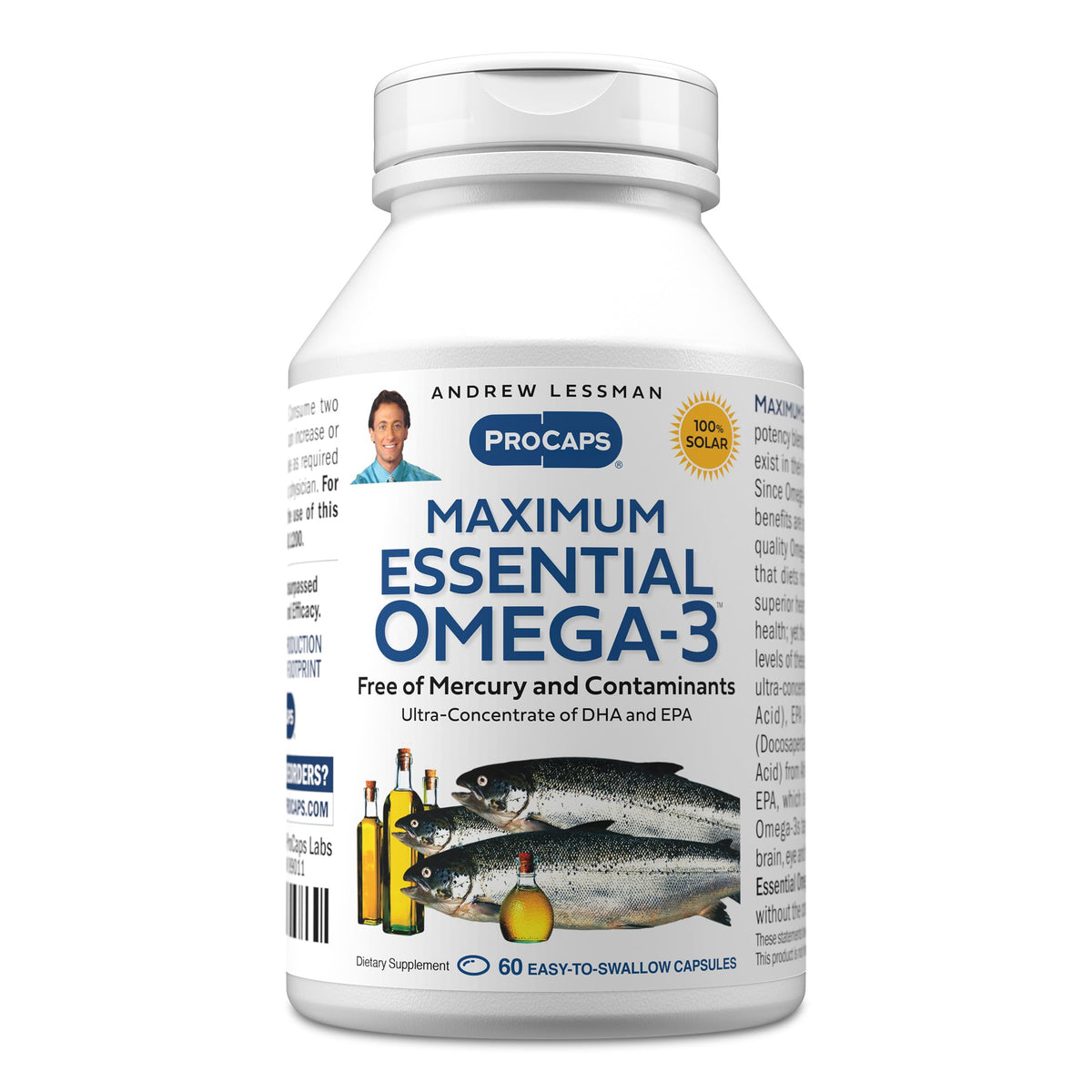ANDREW LESSMAN Maximum Essential Omega-3 Mint - Softgels - Ultra-Pure