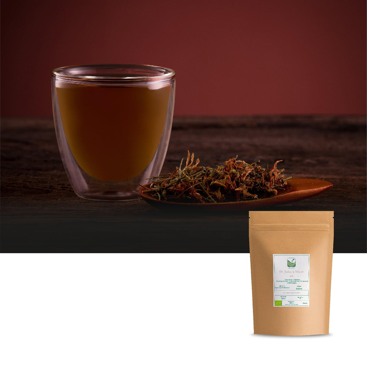 Valley of Tea St John's Wort Organic Dried Herb - 3.53 oz - image 3