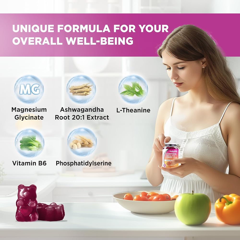 HOLLEGEND Cortisol Supplements for Women Men