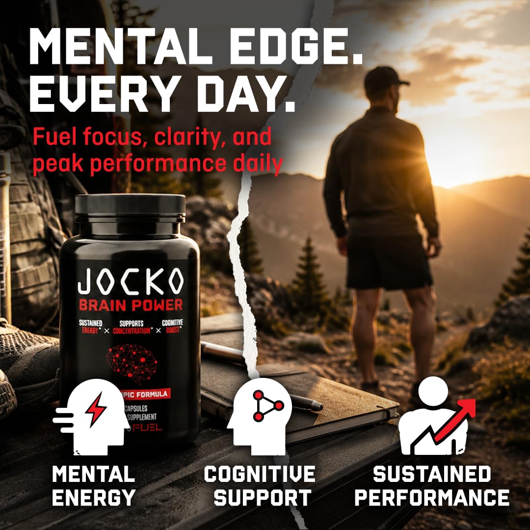 Jocko Fuel Brain Power Nootropic L-Theanine - 90 Capsules - image 6