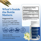 NatureCity True-HNS Hair & Nails Supplement Plant Based Biotin - 120 Capsules - image 4