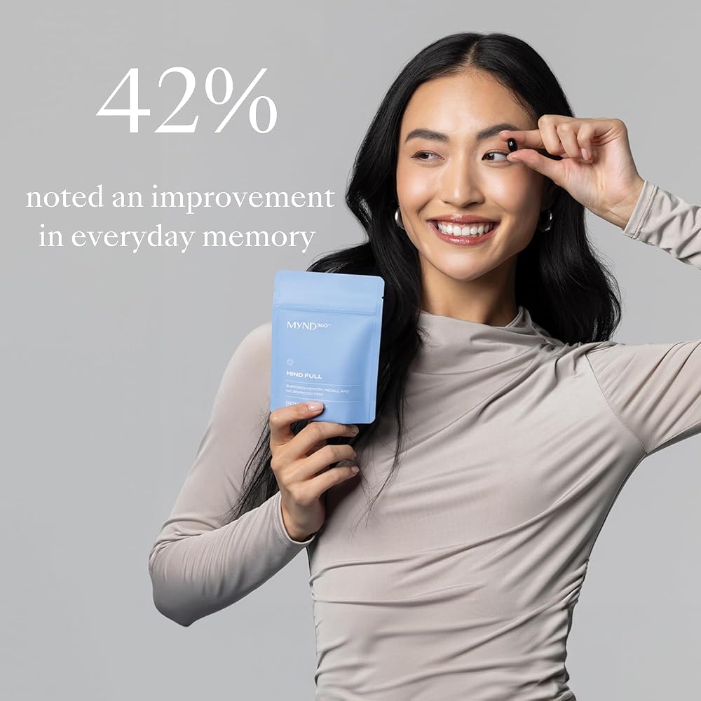 Nu Skin MYND360 Mind Full Brain Support - 60 Softgels - image 3