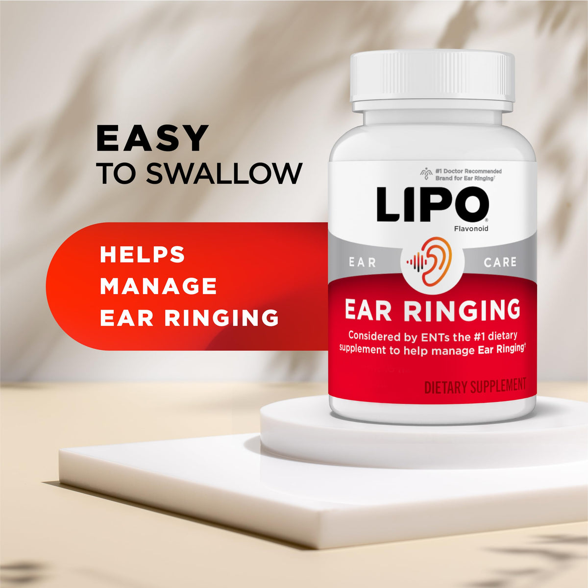 Lipo-Flavonoid Lipo Flavonoid Ear Ringing Relief Supplement - Relief