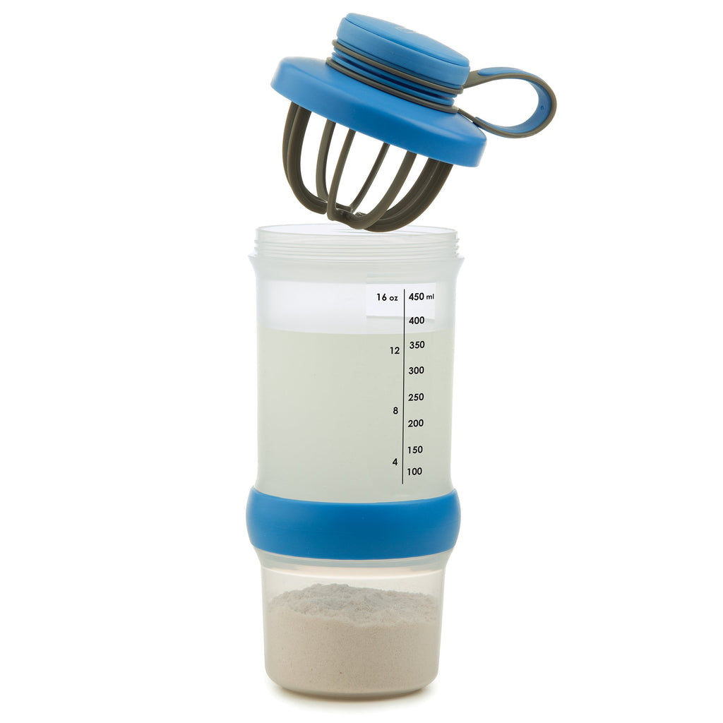 Progressive Prep Solutions Shake and Snack Beverage Container - Blue - image 2