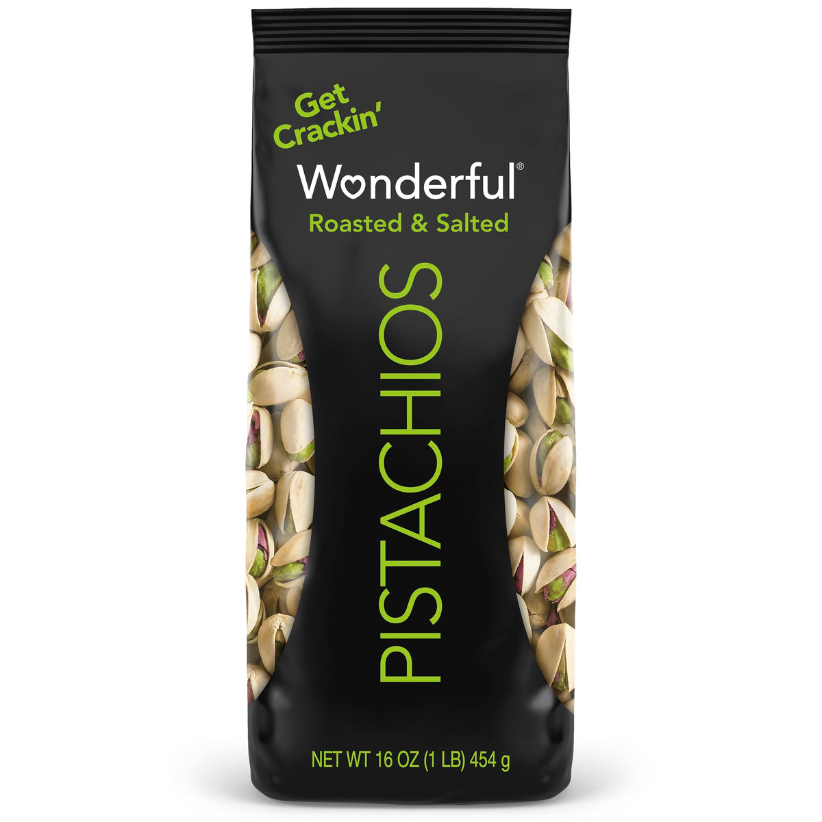 Wonderful Pistachios Roasted & Salted In Shell - 16 oz