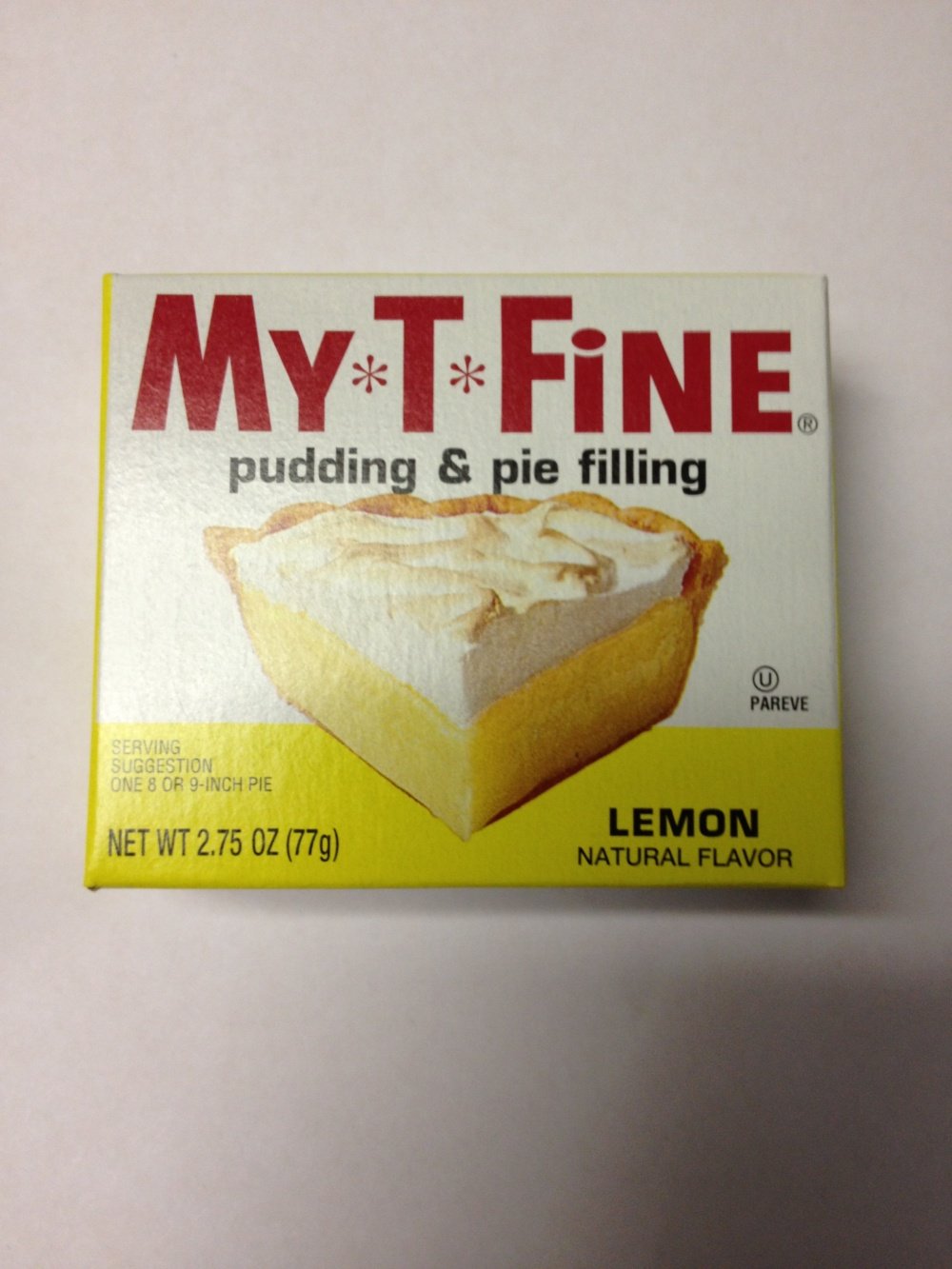 My-T-Fine Lemon Pudding Dietary Fibre - 4 Servings