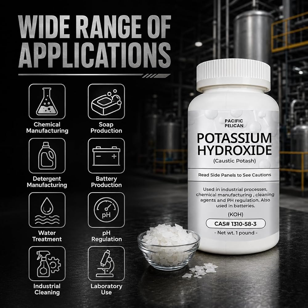 Pacific Pelican Potassium Hydroxide Chemical - 1 Count - image 3