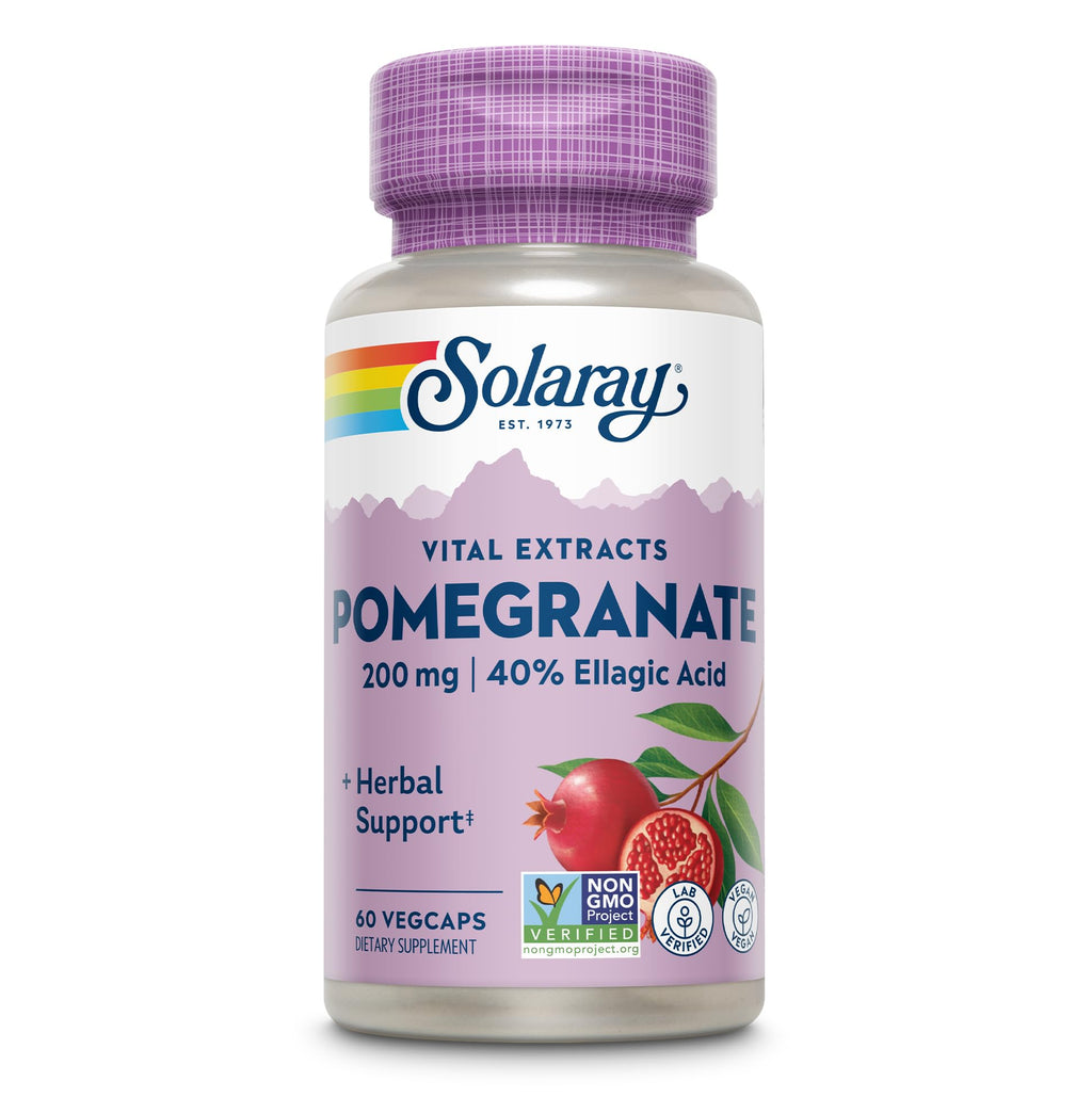 SOLARAY Pomegranate Extract 200 mg - 60 Capsules