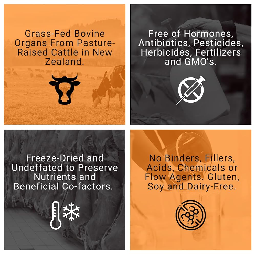 PRIMALRX Bovine Organ Powder Grass Fed Beef - 90g - image 4