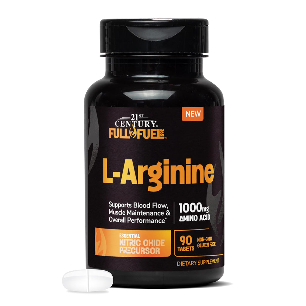 21st Century Full Fuel 365 L-Arginine 1000mg - 90 Tablets